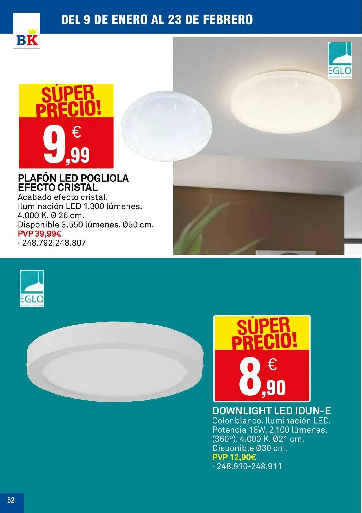 Catálogo de Bricoking Oferta actual 23 de enero al 6 de febrero 2025 - Página 52