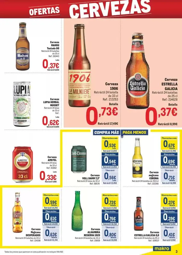Catálogo de Makro Precios Norte 8 de abril al 4 de mayo 2025 - Página 3