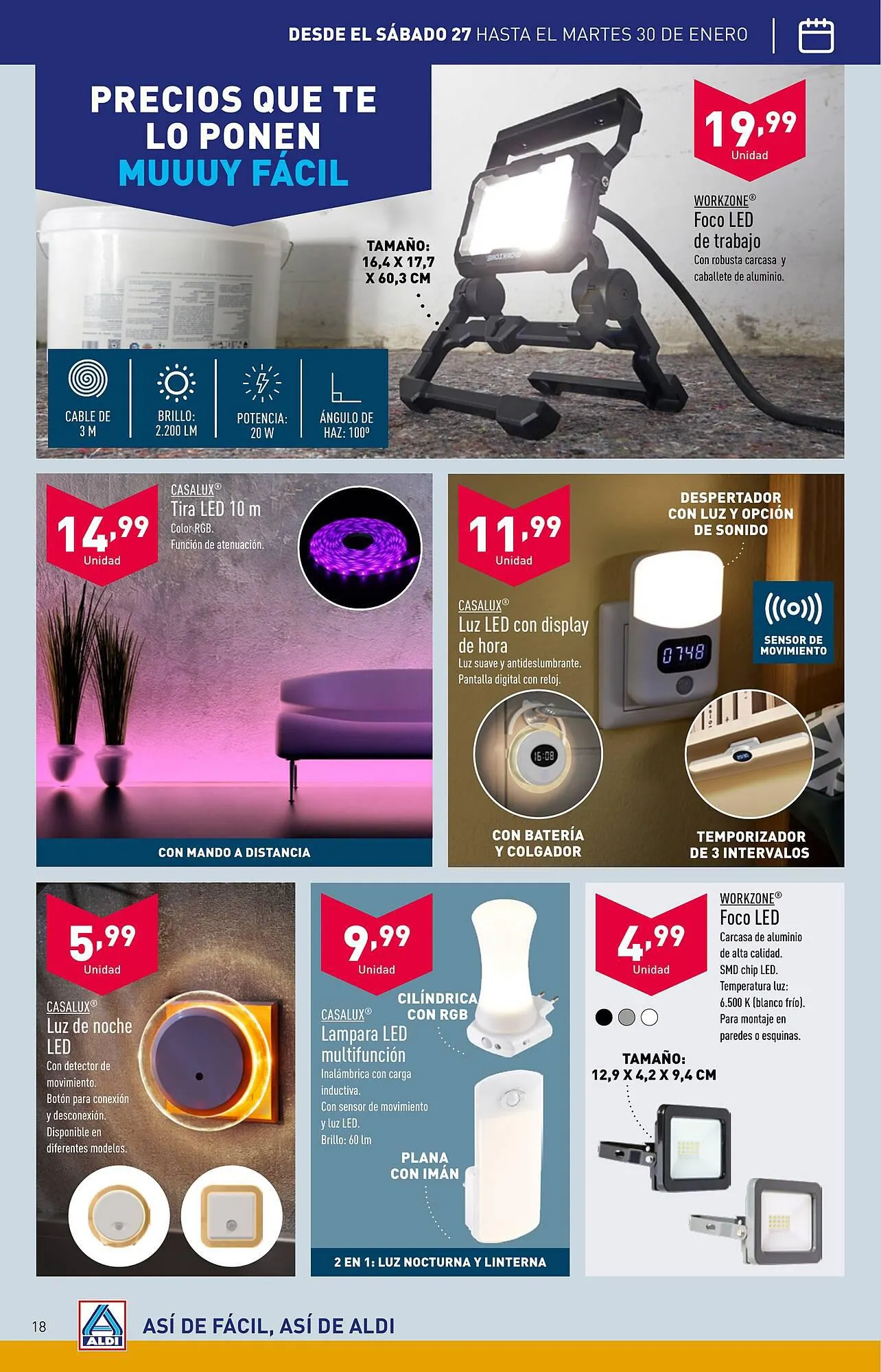 Catálogo de Folleto ALDI 24 de enero al 30 de enero 2024 - Página 18