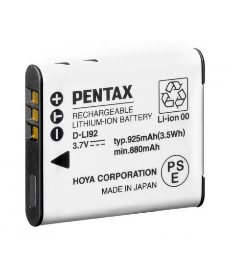 Batería recargable Pentax D-LI92