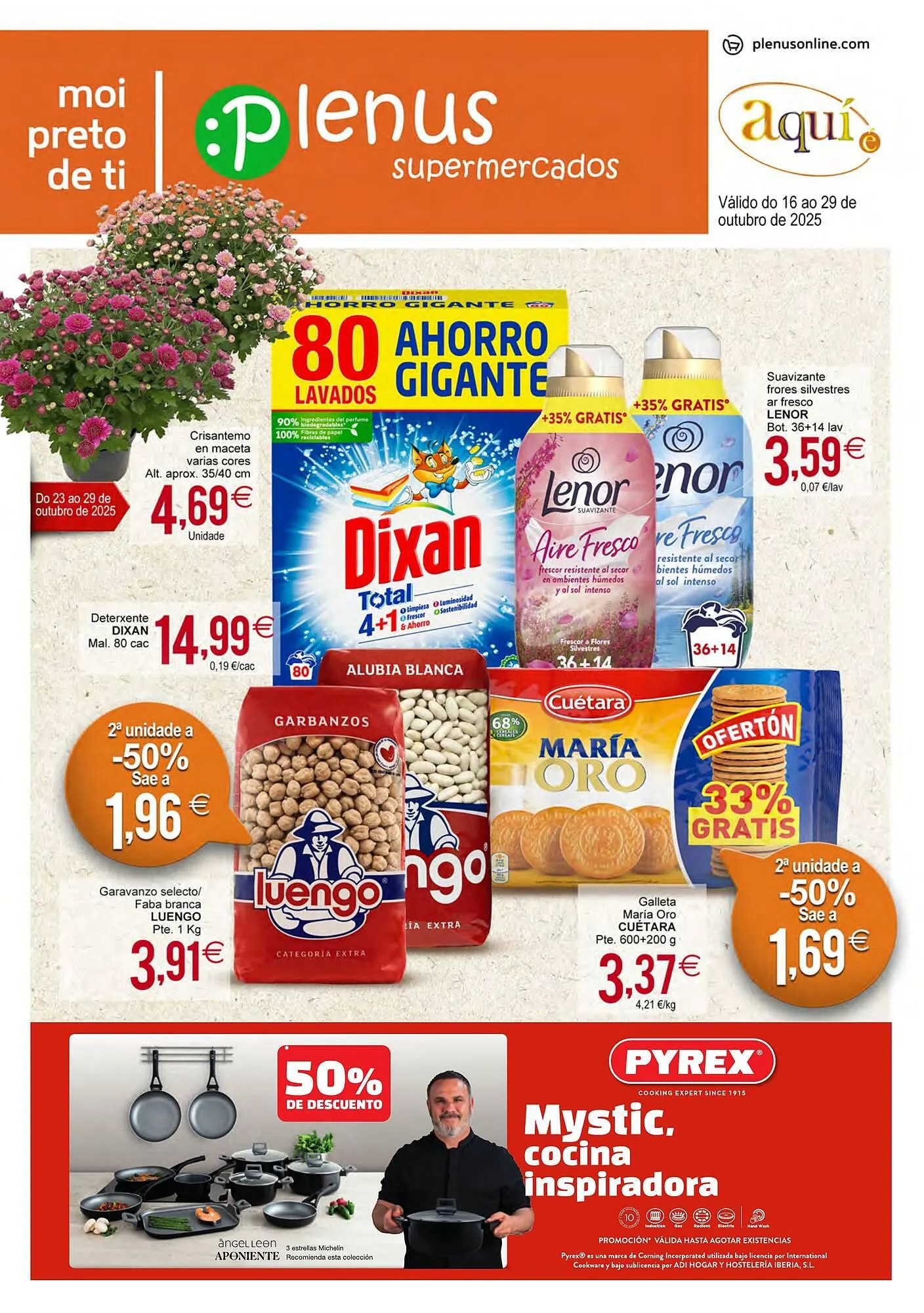 Catálogo de Folleto Plenus Supermercados 16 de octubre al 29 de octubre 2025 - Página 1