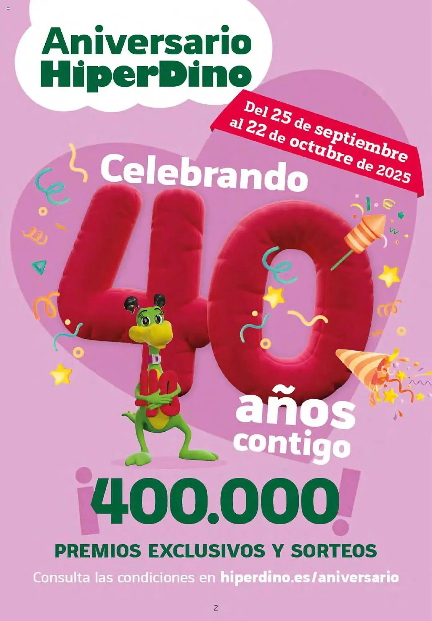 Catálogo de Folleto HiperDino 25 de septiembre al 8 de octubre 2025 - Página 2