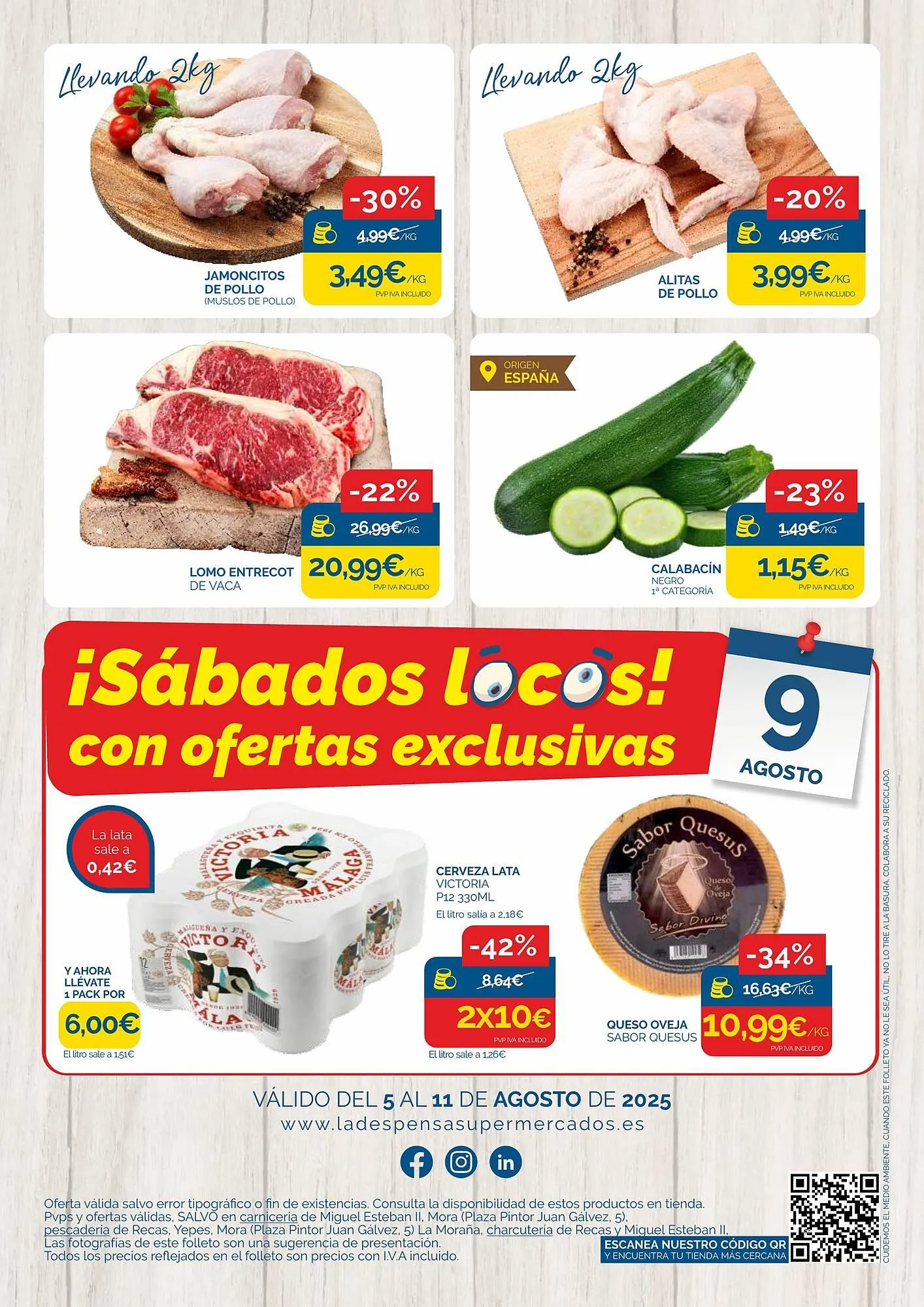 Catálogo de Folleto Supermercados La Despensa 5 de agosto al 11 de agosto 2025 - Página 4