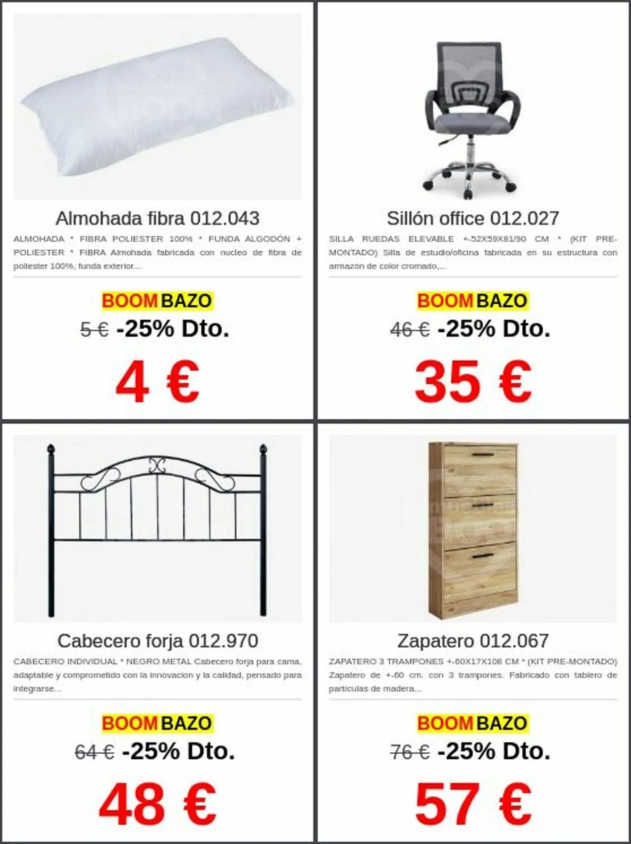 Catálogo de Muebles BOOM Oferta actual 3 de noviembre al 12 de noviembre 2025 - Página 1