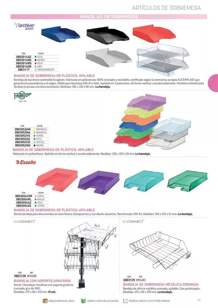 Catálogo de CATÁLOGO 2025 ESENCIAL OFICINA 21 de mayo al 31 de diciembre 2025 - Página 43