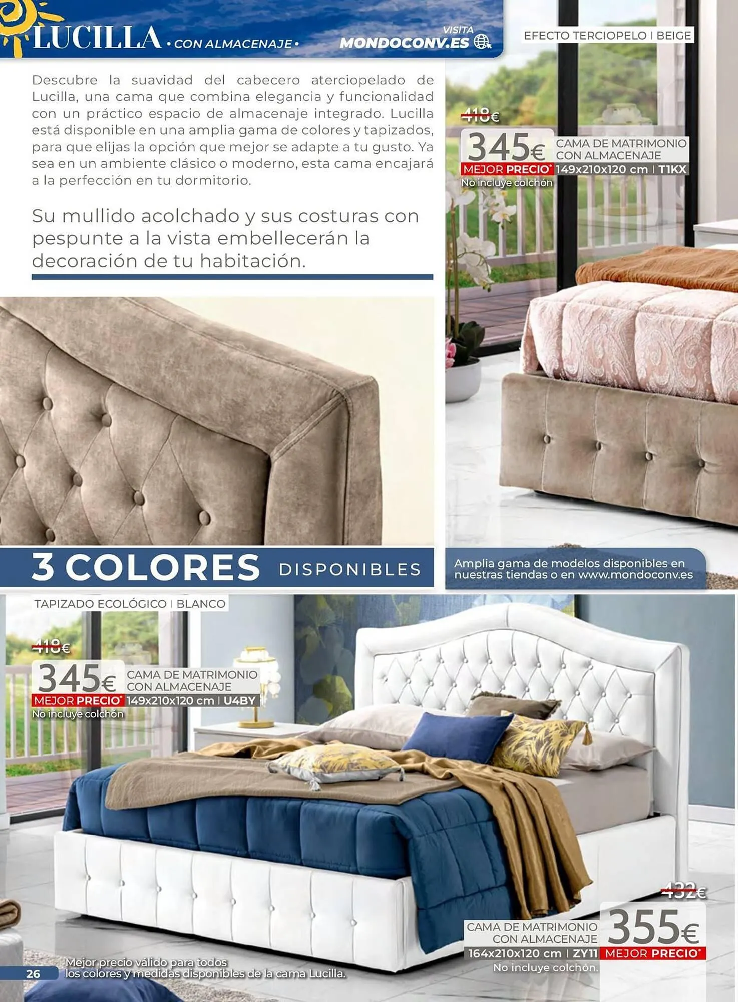 Catálogo de Folleto Mondo Convenienza 3 de junio al 15 de junio 2025 - Página 26