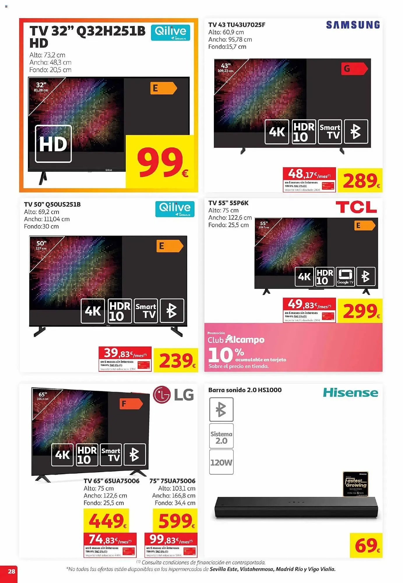 Catálogo de Folleto Alcampo 5 de mayo al 18 de mayo 2026 - Página 28