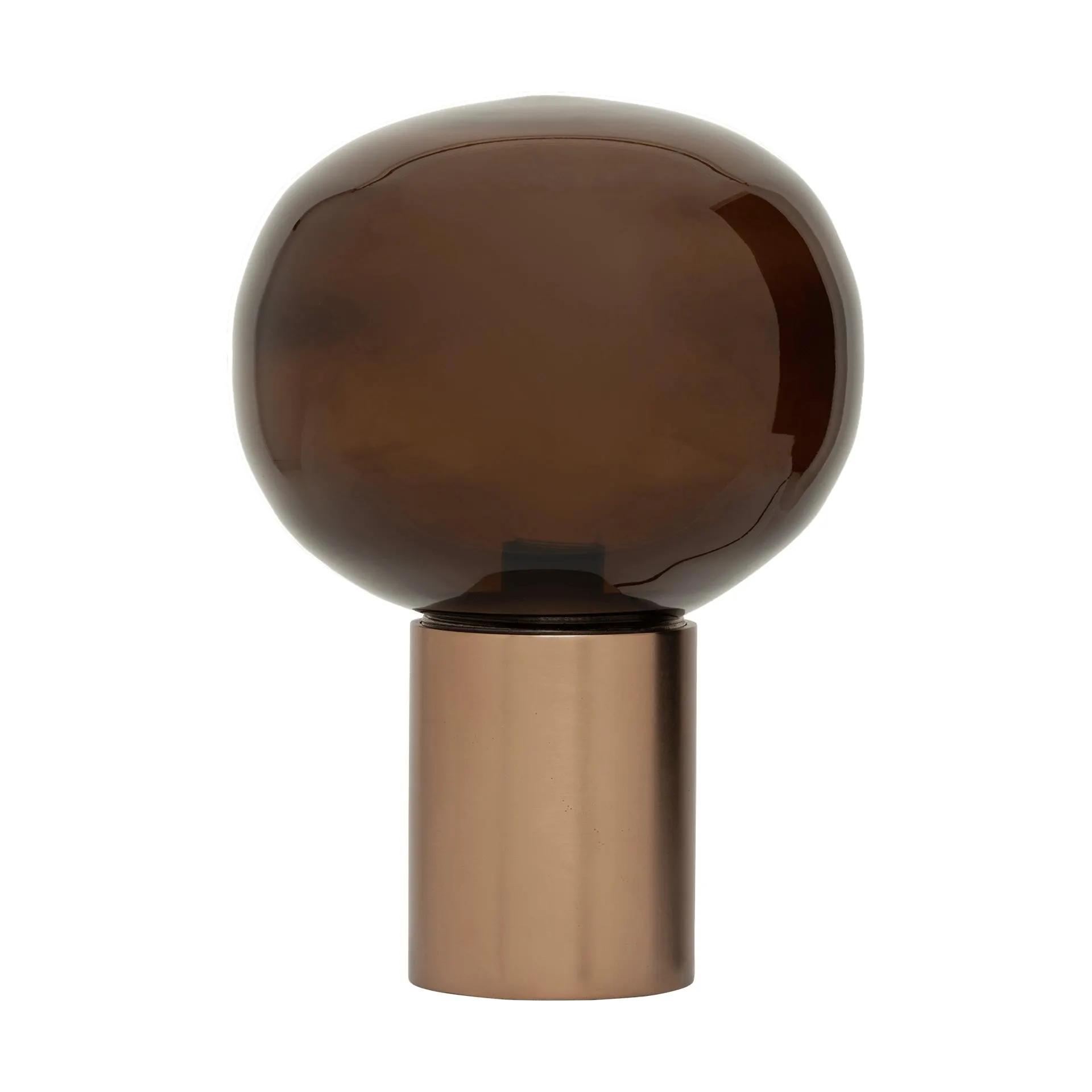 Brown table lamp Ø20.5x32 cm