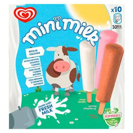 Helado mini milk Frigo 10 uds
