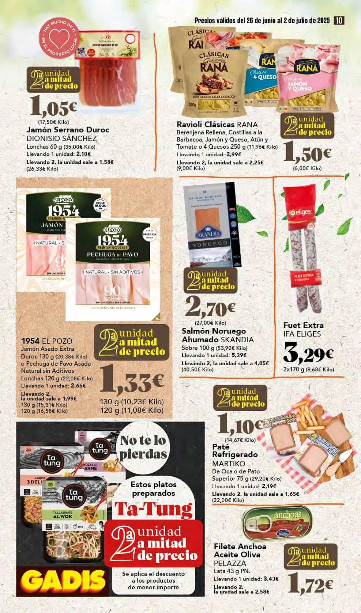 Catálogo de Folleto Gadis 26 de junio al 2 de julio 2025 - Página 10