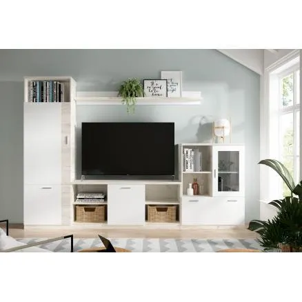 Composición en nordik y blanco