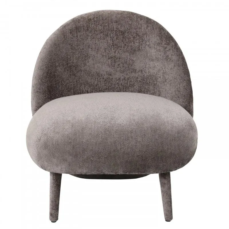 Eonas upholstered armchair, mocha