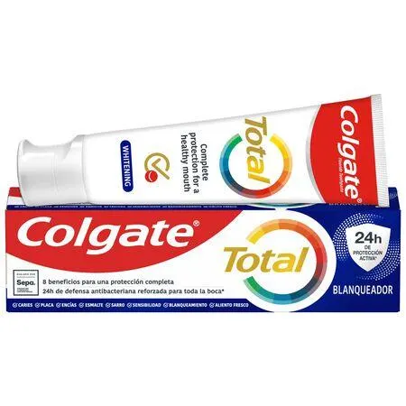 Pasta de dientes Colgate Total Blanqueadora 24h de protección completa 75ml