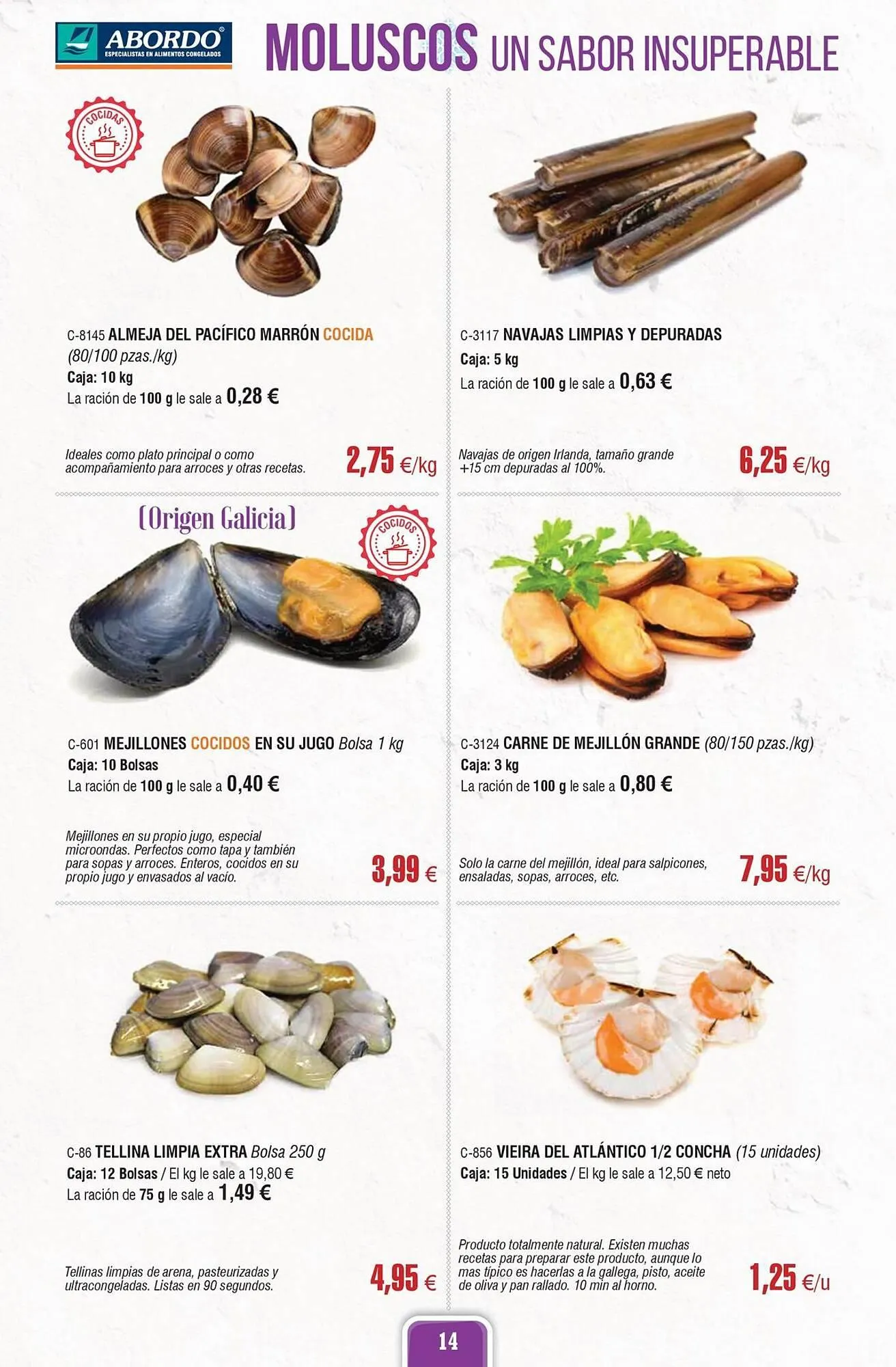 Catálogo de Folleto Abordo 1 de abril al 30 de abril 2026 - Página 14