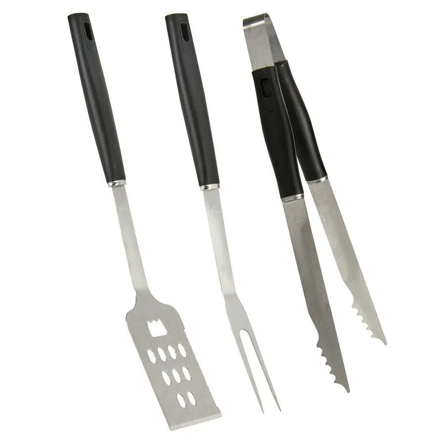 Juego 3 utensilios barbacoa Koopman