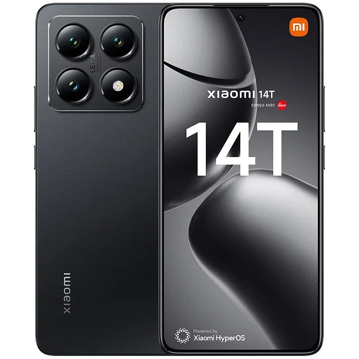 Xiaomi 14T Diseñado con Leica Titanium Negro (12GB / 256GB)