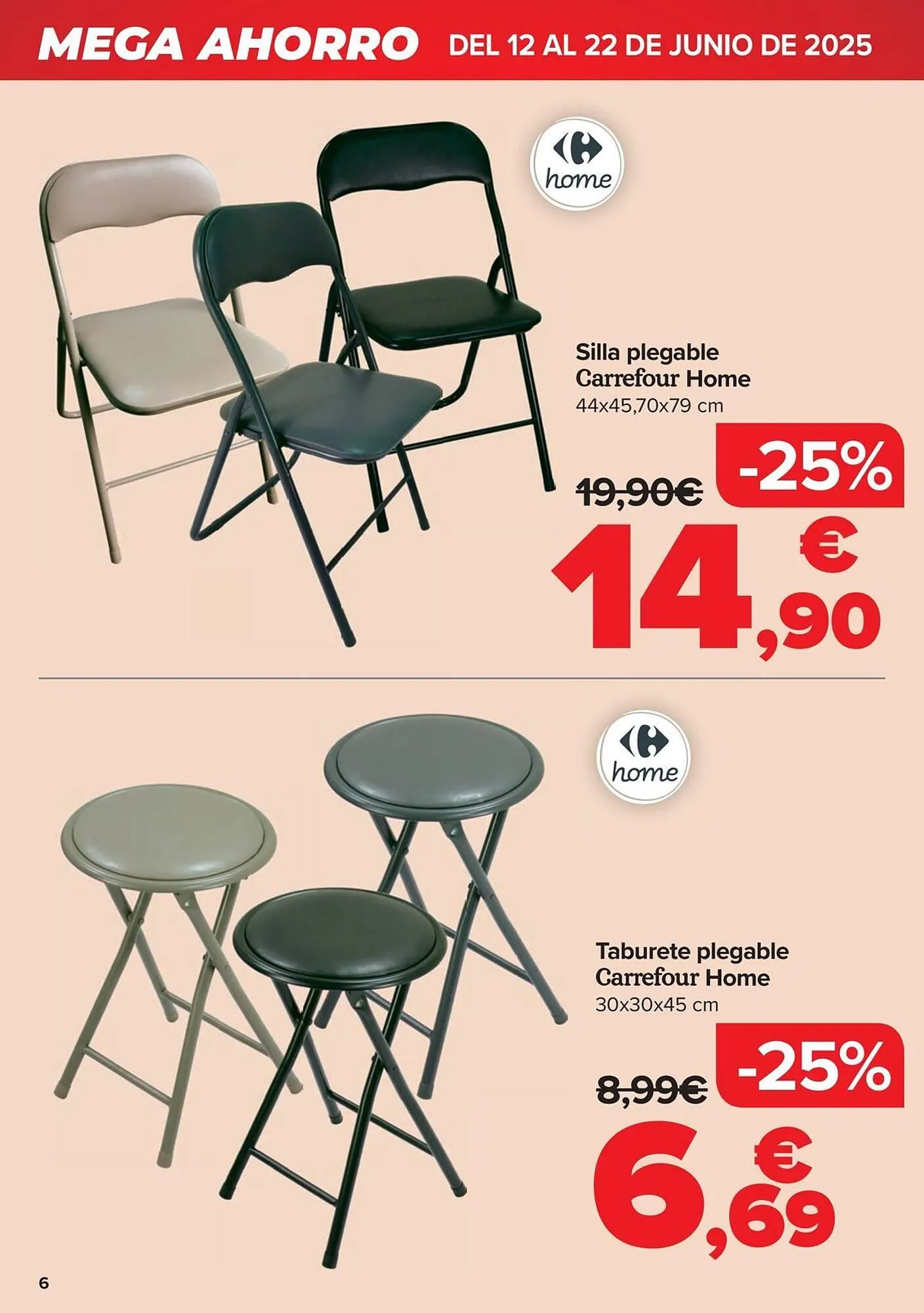 Catálogo de Folleto Carrefour 12 de junio al 22 de junio 2025 - Página 6