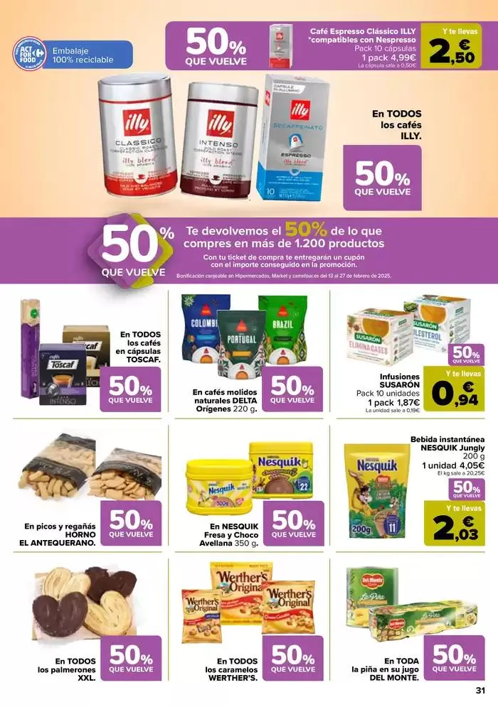 Catálogo de 50% QUE VUELVE 28 de enero al 12 de febrero 2025 - Página 31
