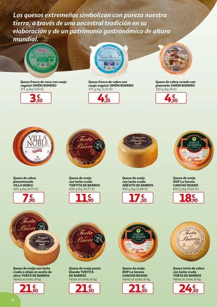 Catálogo de Alimentos de Extremadura 5 de junio al 22 de junio 2024 - Página 4