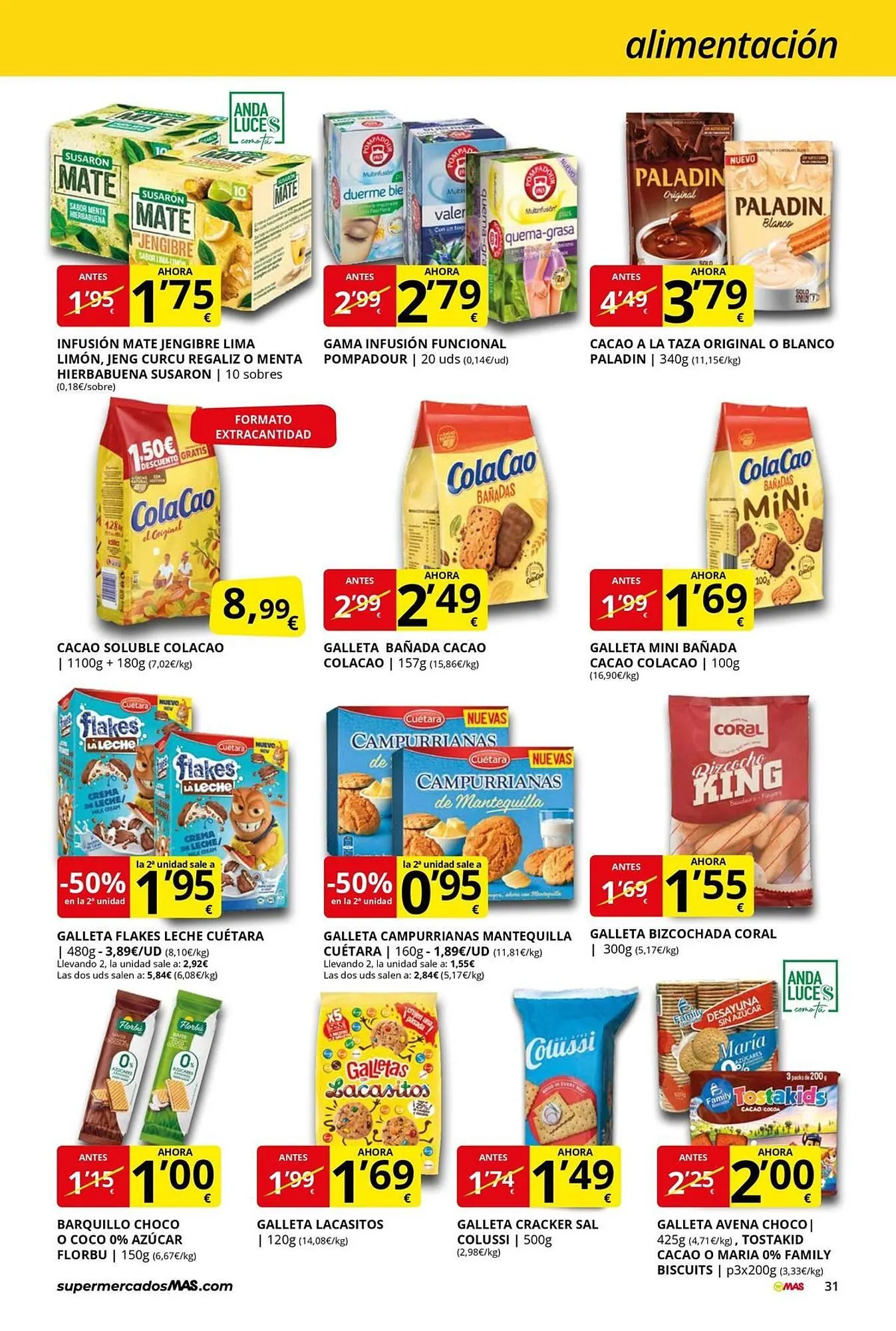 Catálogo de Folleto Supermercados MAS 31 de octubre al 30 de noviembre 2025 - Página 31