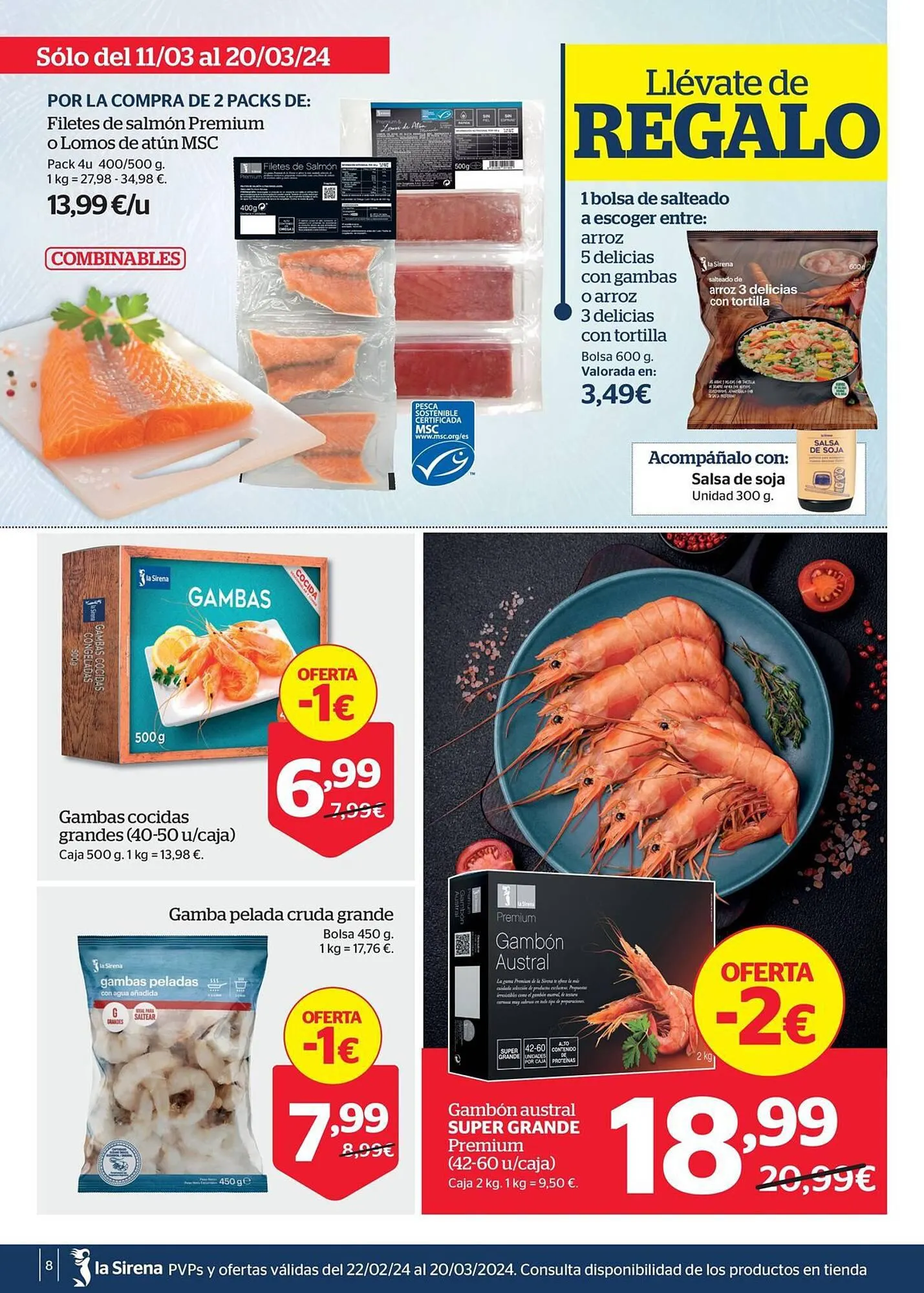 Catálogo de Folleto La Sirena 22 de febrero al 20 de marzo 2024 - Página 8