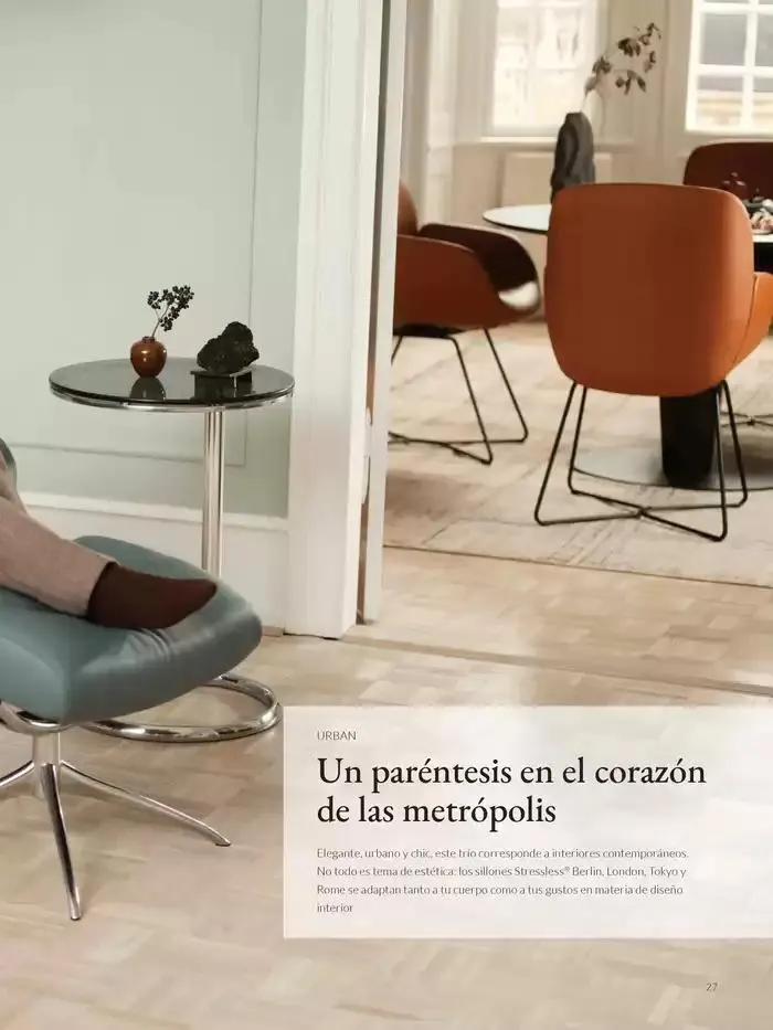 Catálogo de Catálogo Stressless 7 de marzo al 31 de agosto 2025 - Página 27