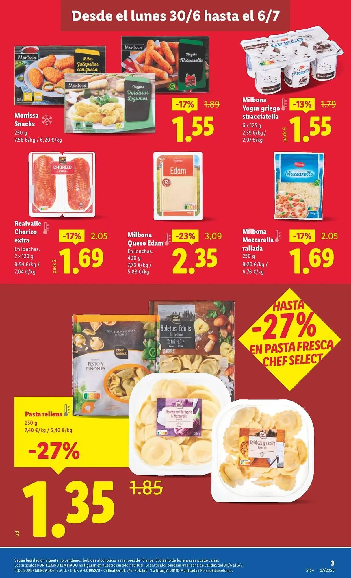Catálogo de Folleto Lidl 30 de junio al 6 de julio 2025 - Página 3