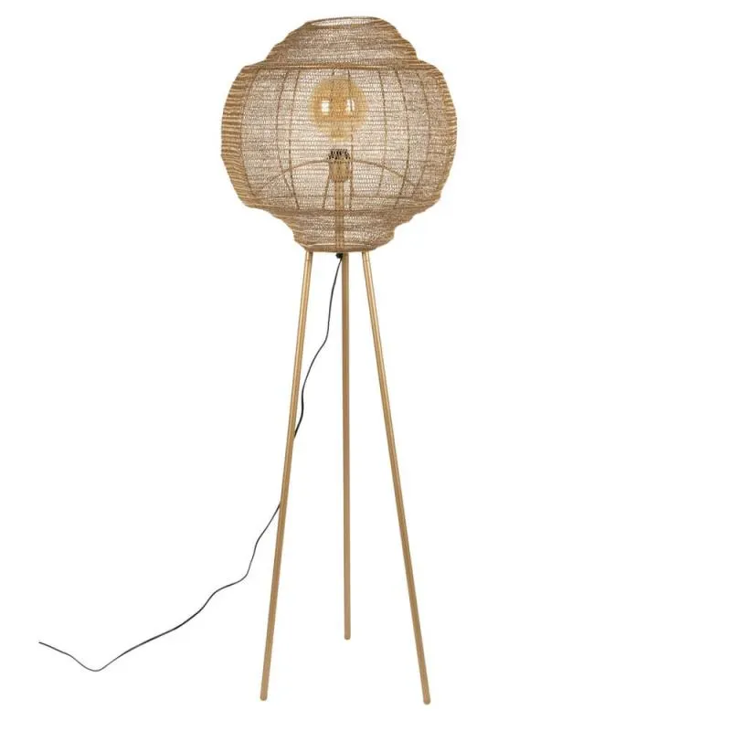 Lámpara pie Meezan Gold