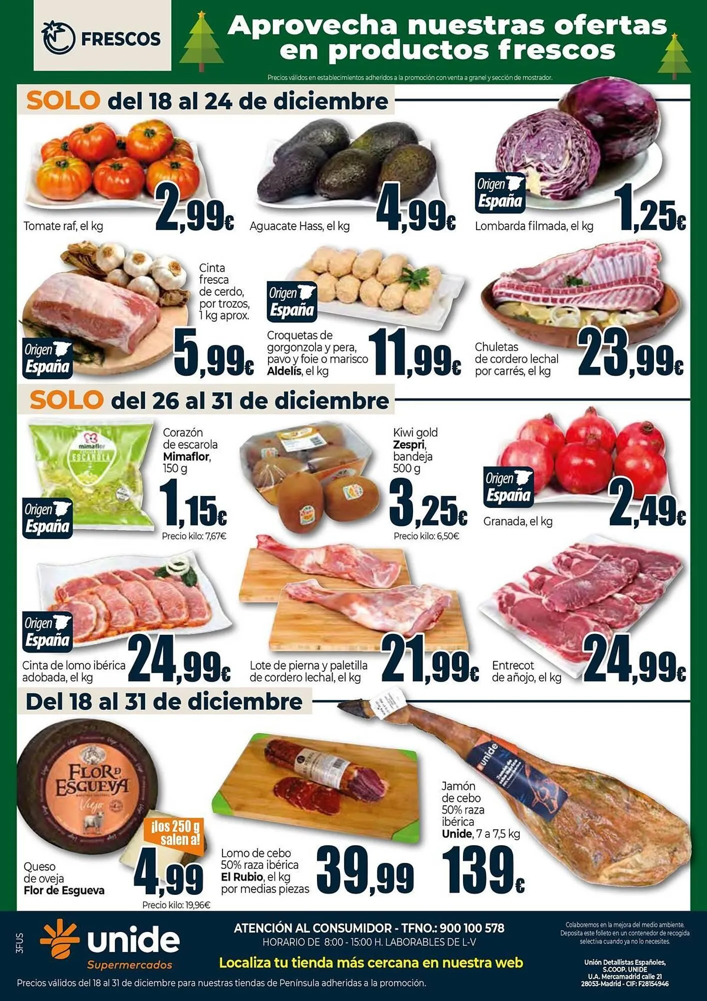 Catálogo de Folleto Unide Supermercados 18 de diciembre al 31 de diciembre 2025 - Página 4