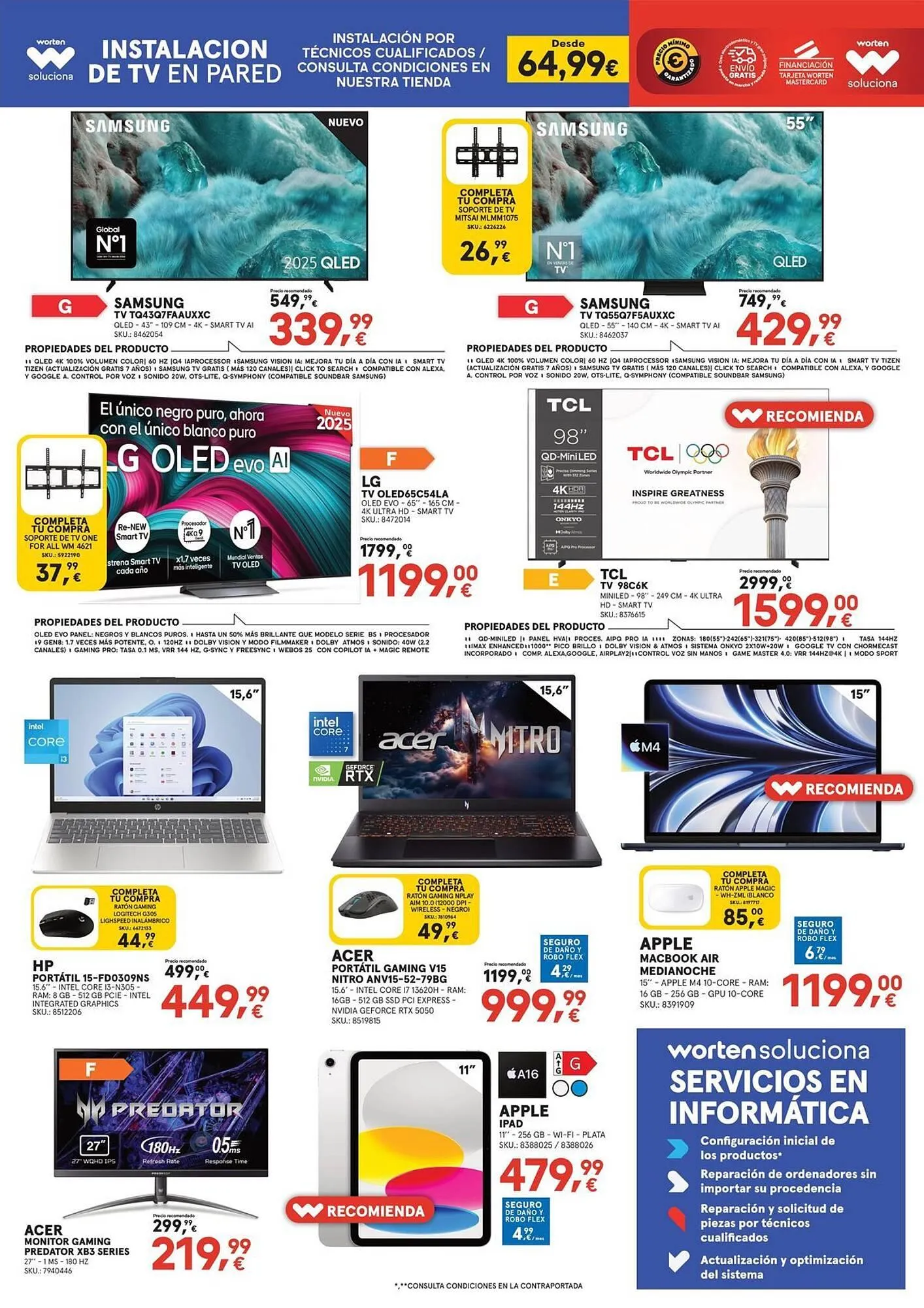 Catálogo de Folleto Worten 11 de marzo al 23 de marzo 2026 - Página 3