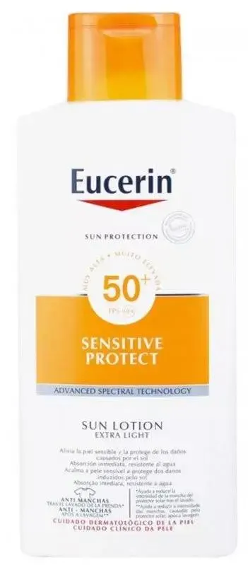 Eucerin Loción Solar Corporal Extra Light SPF50+ 400 ml