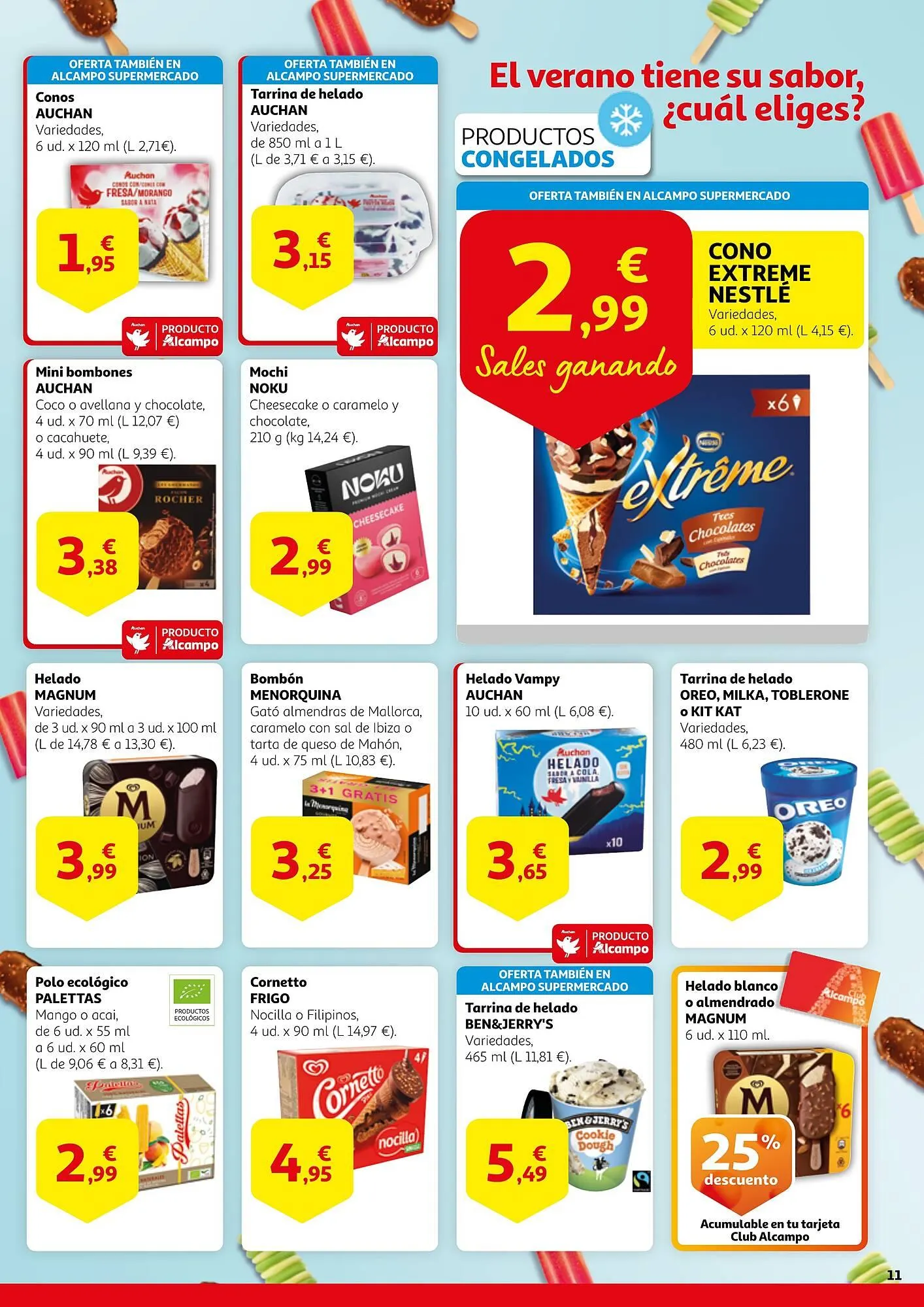 Catálogo de Folleto Alcampo 19 de julio al 31 de julio 2024 - Página 11