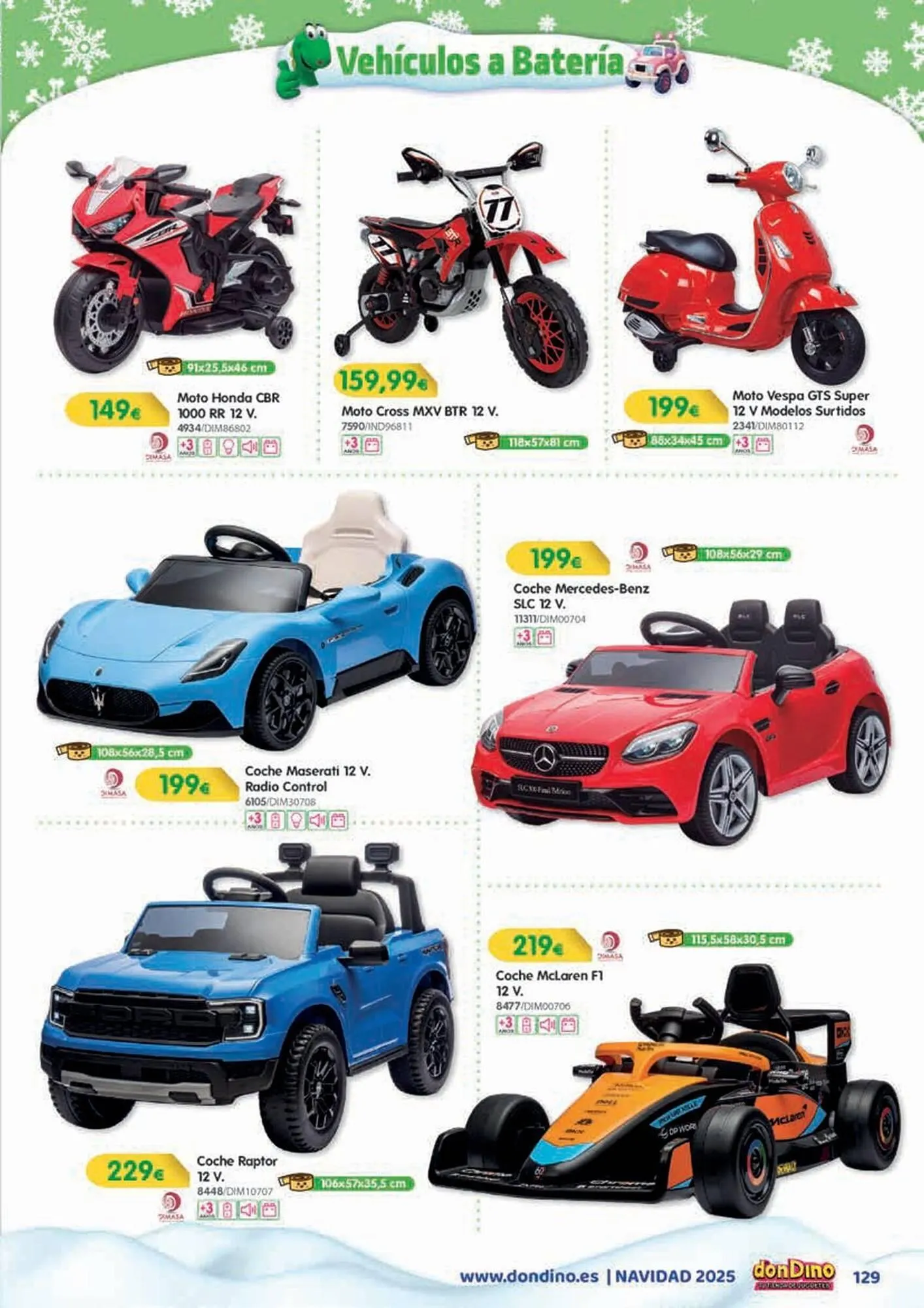 Catálogo de Catálogo Don Dino 31 de octubre al 19 de diciembre 2025 - Página 129