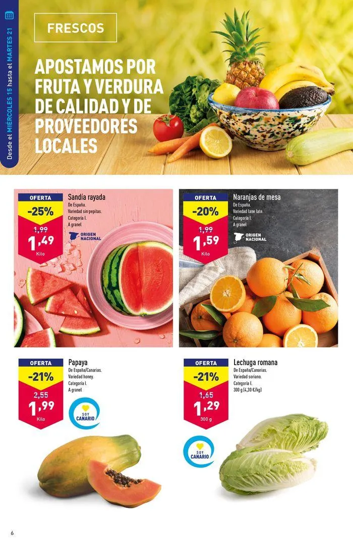 Catálogo de Folleto apertura Aldi 15 de mayo al 21 de mayo 2024 - Página 6