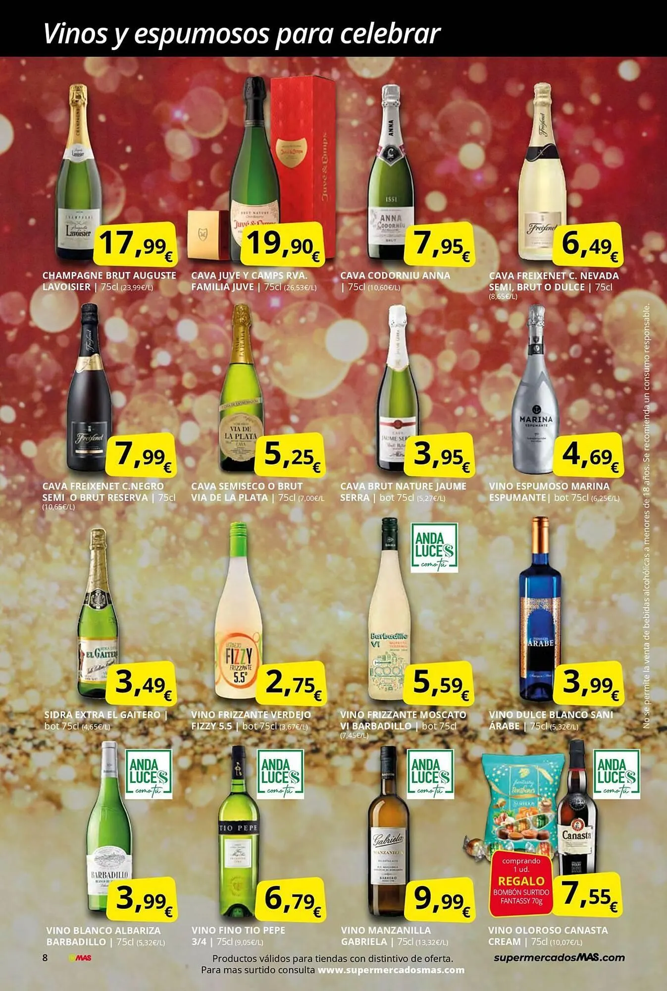 Catálogo de Folleto Supermercados MAS 19 de diciembre al 5 de enero 2026 - Página 8