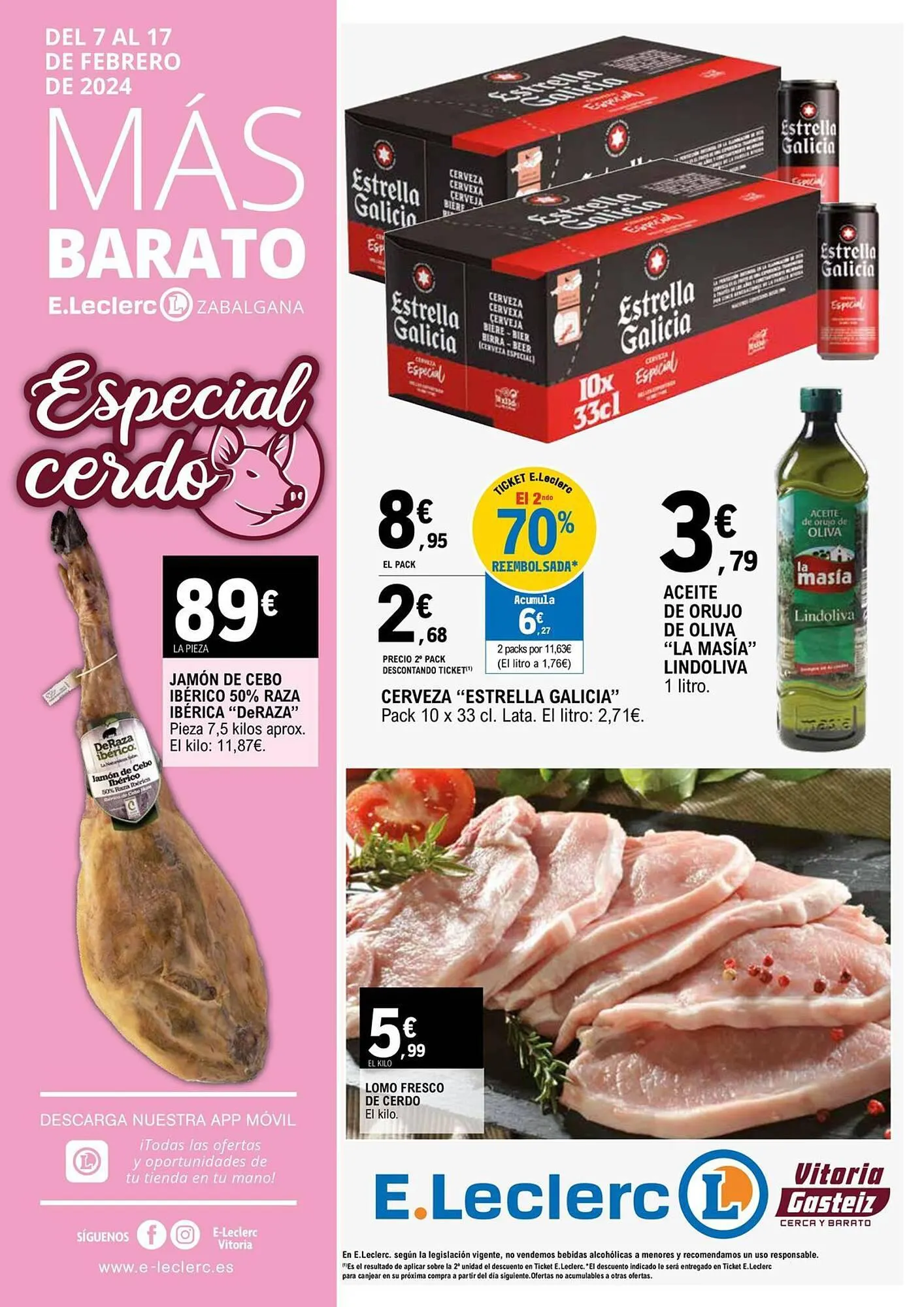 Catálogo de Folleto E.Leclerc 7 de febrero al 17 de febrero 2024 - Página 1