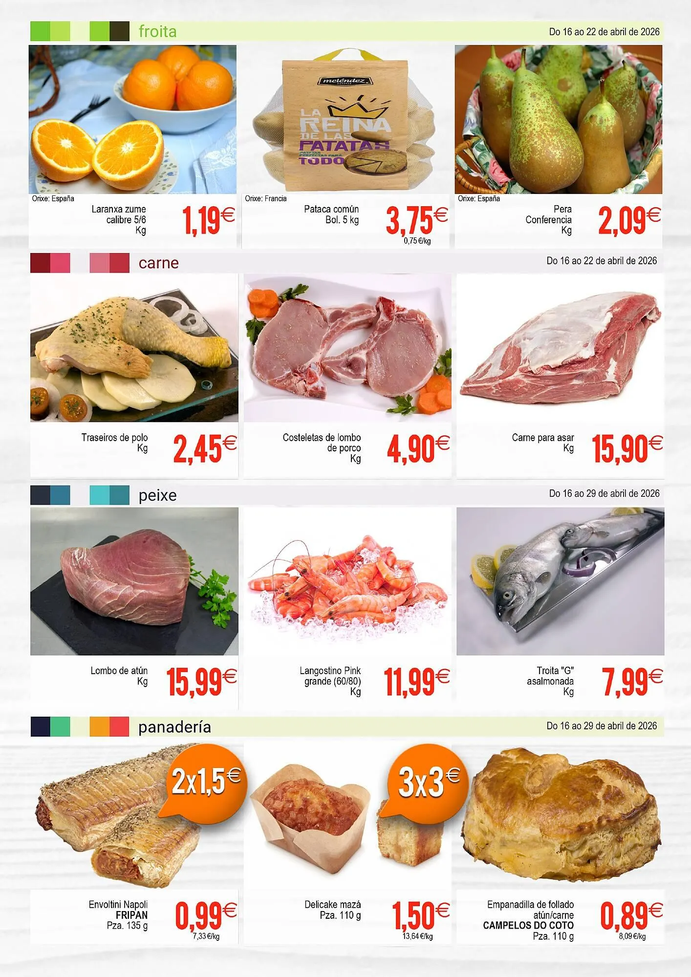 Catálogo de Folleto Plenus Supermercados 16 de abril al 29 de abril 2026 - Página 2