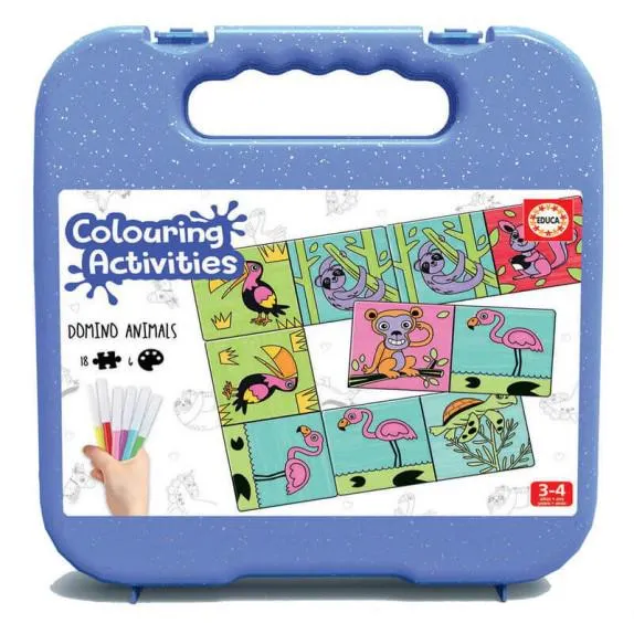 DOMINO COLOURING ACTIVITIES