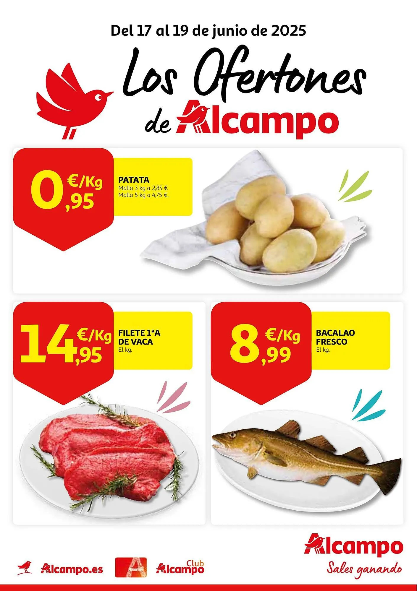 Catálogo de Folleto Alcampo 17 de junio al 19 de junio 2025 - Página 1