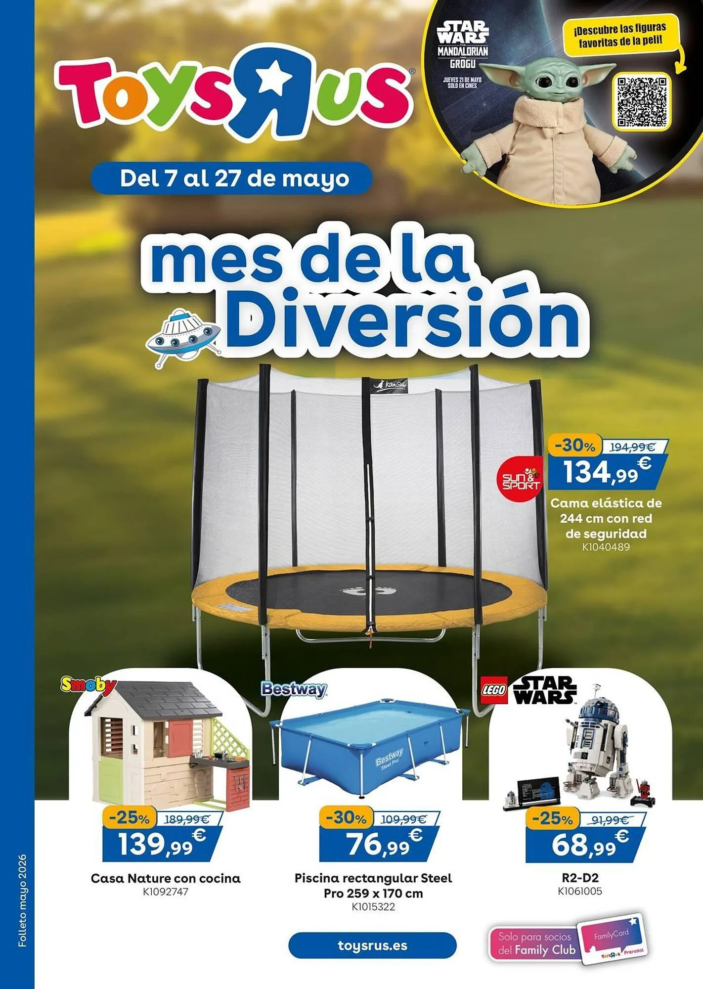 Catálogo de Catálogo ToysRus 7 de mayo al 27 de mayo 2026 - Página 1