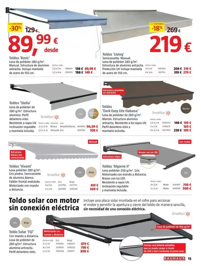Catálogo de  Bricolaje, reformas, decoración y jardín 3 de abril al 7 de mayo 2025 - Página 15