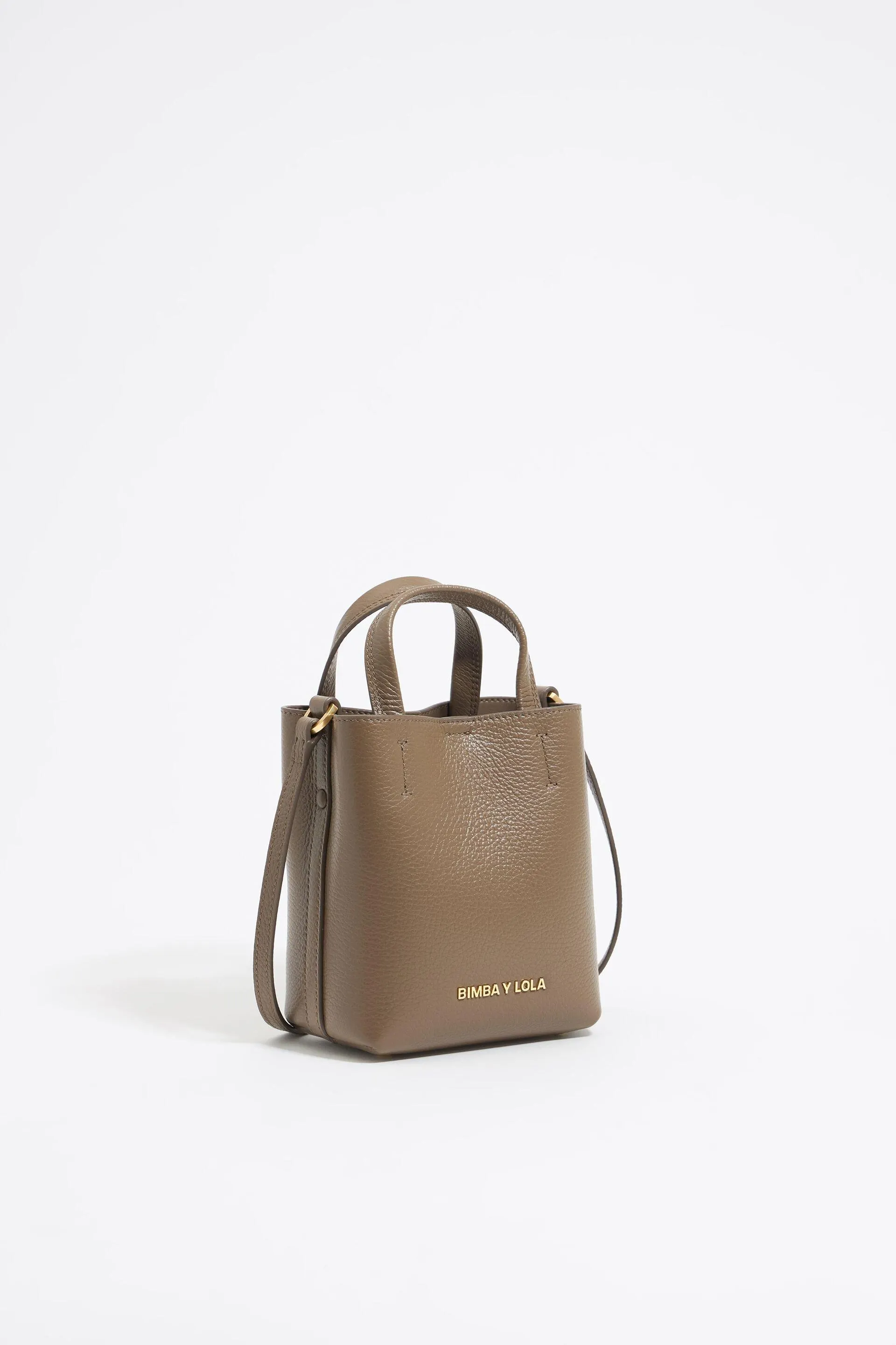 Bolso Chihuahua mini piel topo oscuro