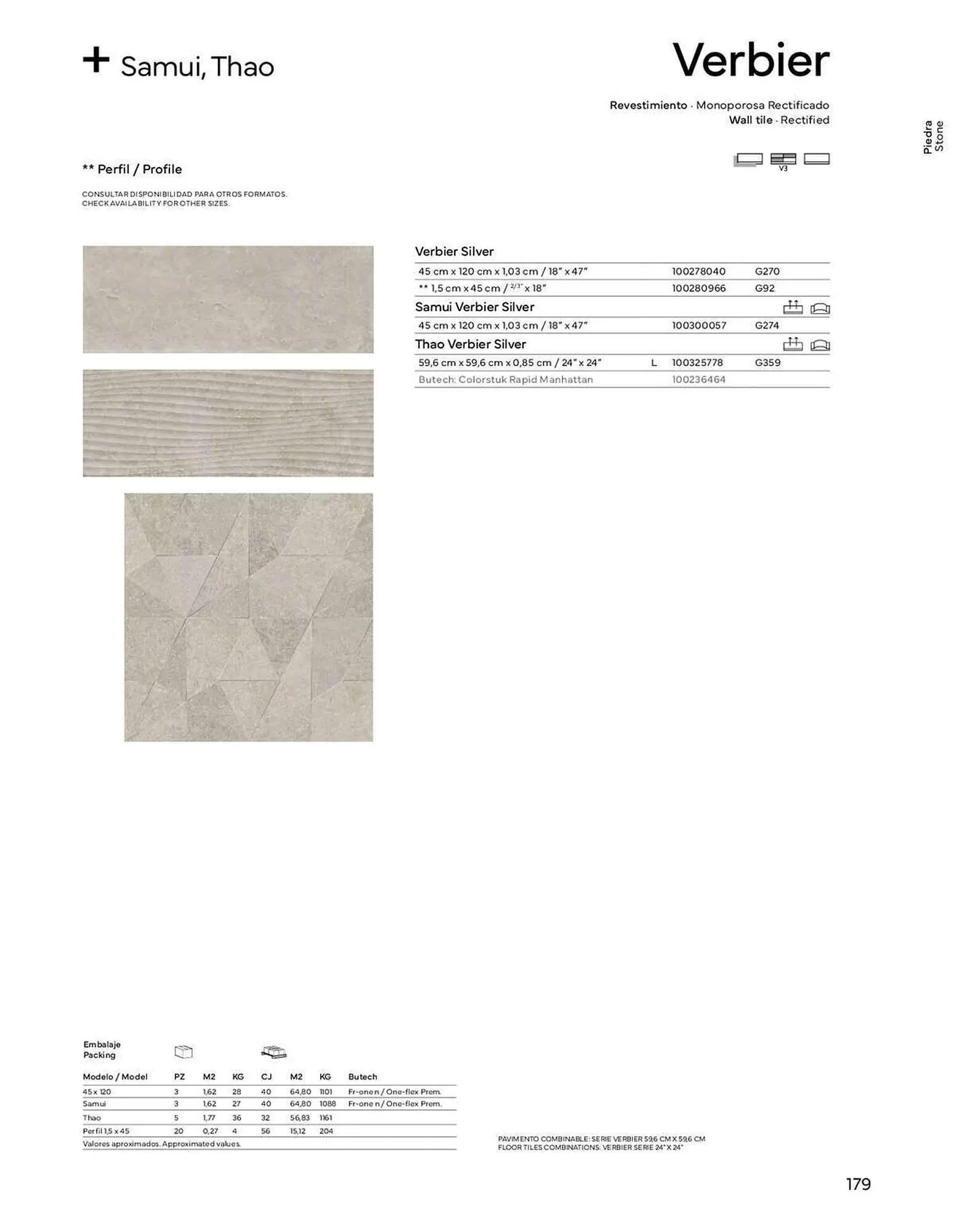 Catálogo de Folleto Porcelanosa 4 de enero al 1 de enero 2024 - Página 181
