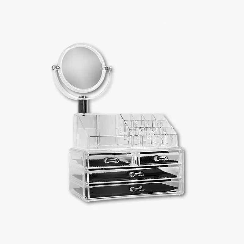 ORGANIZADOR COSMETICO CON ESPEJO