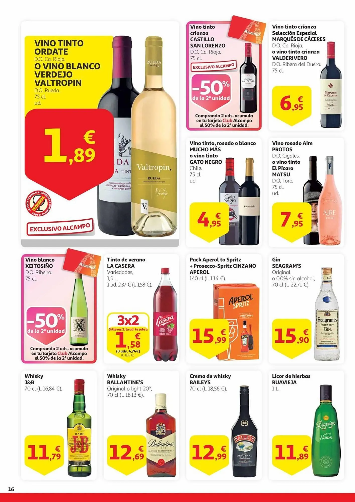 Catálogo de Folleto Alcampo 1 de julio al 14 de julio 2025 - Página 16