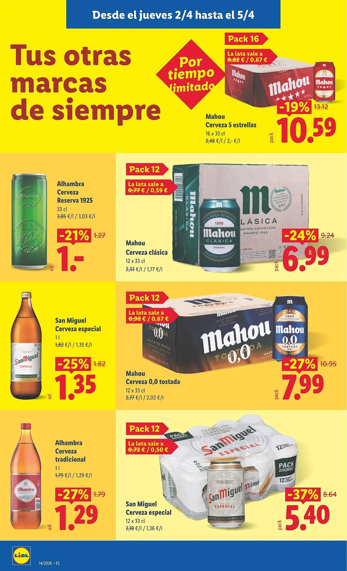 Catálogo de Catálogo Lidl 30 de marzo al 6 de abril 2026 - Página 40