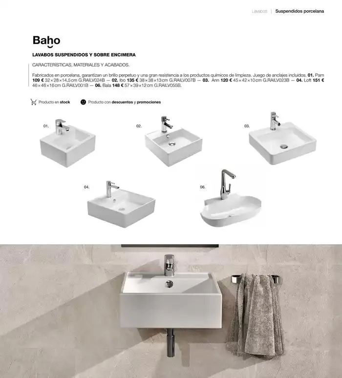 Catálogo de Catálogo de baños 24/25 2 de enero al 31 de agosto 2025 - Página 8