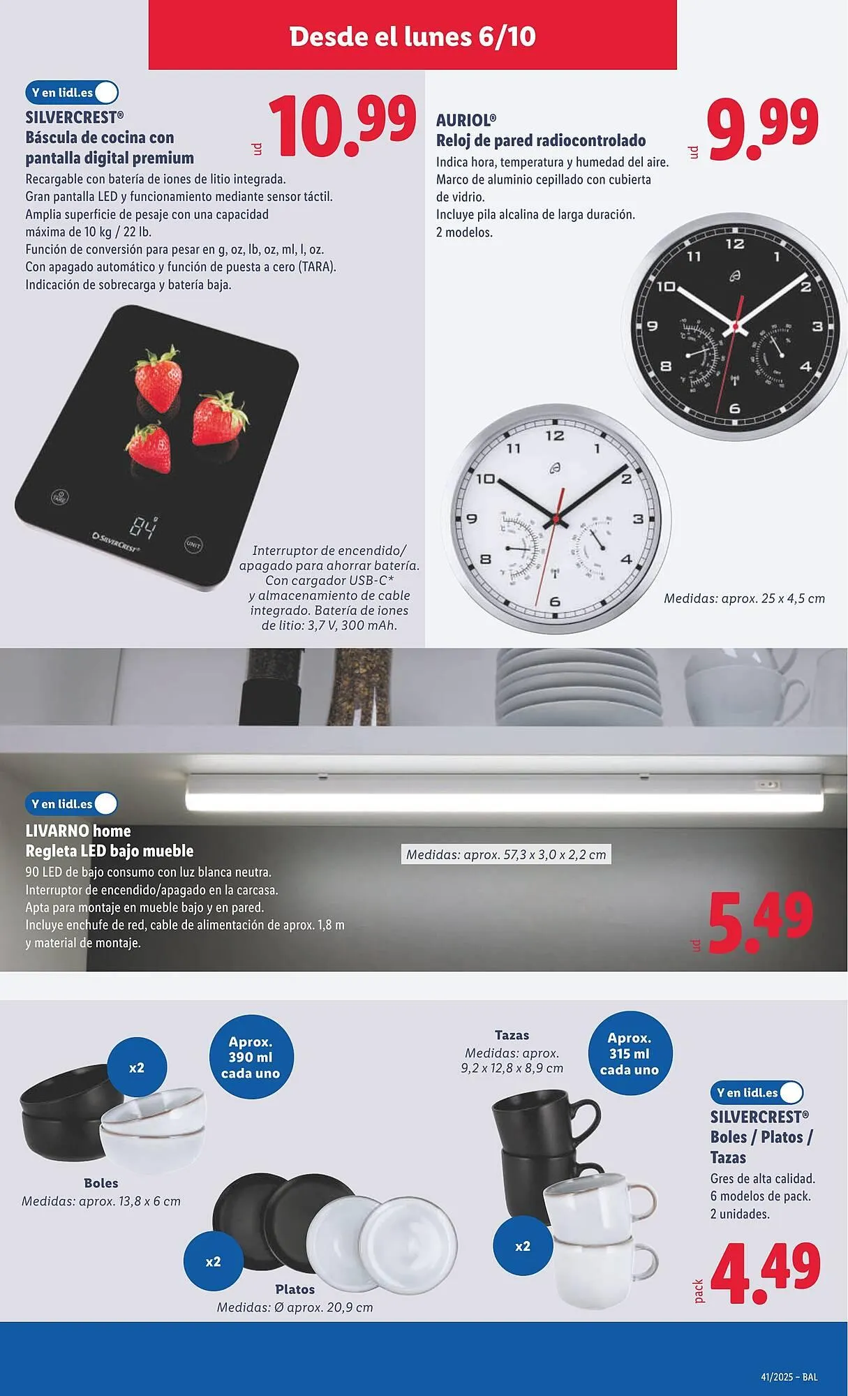 Catálogo de Catálogo Lidl 6 de octubre al 12 de octubre 2025 - Página 9