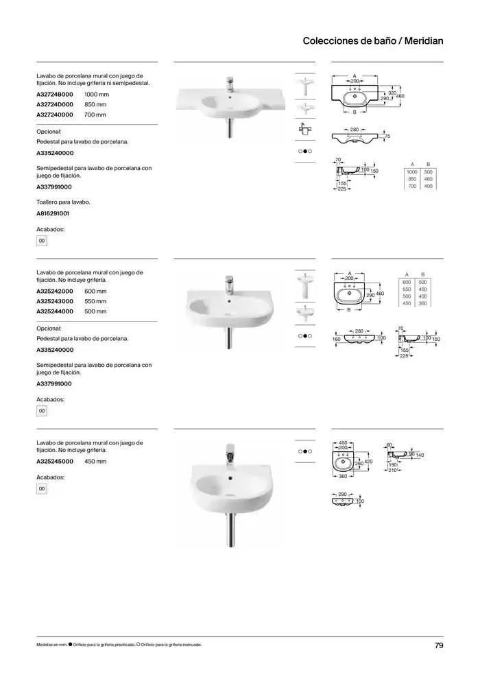 Catálogo de Colecciones de Baño, Muebles y Accesorios 9 de enero al 31 de diciembre 2025 - Página 81