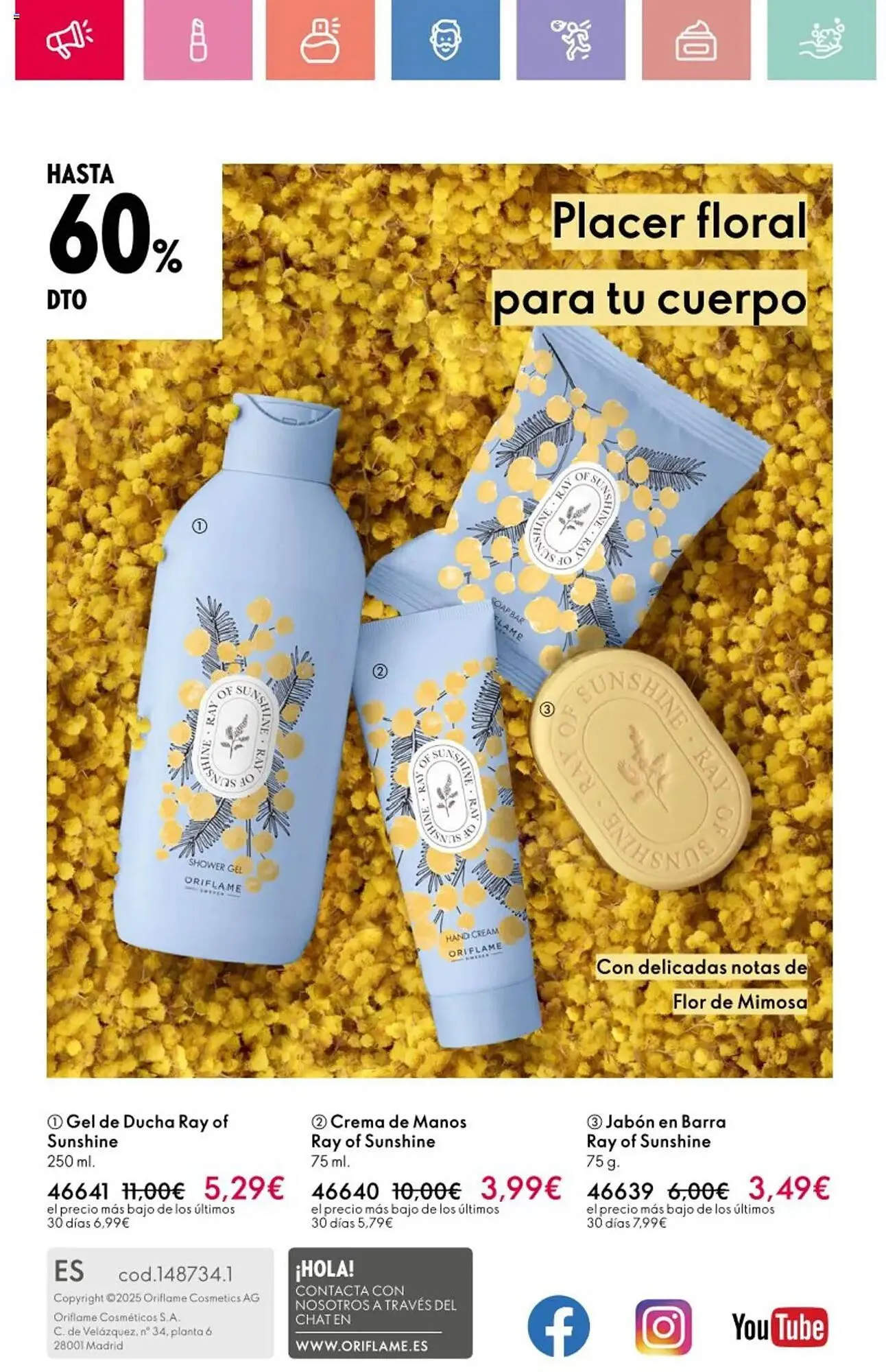 Catálogo de Folleto Oriflame 22 de junio al 12 de julio 2025 - Página 164
